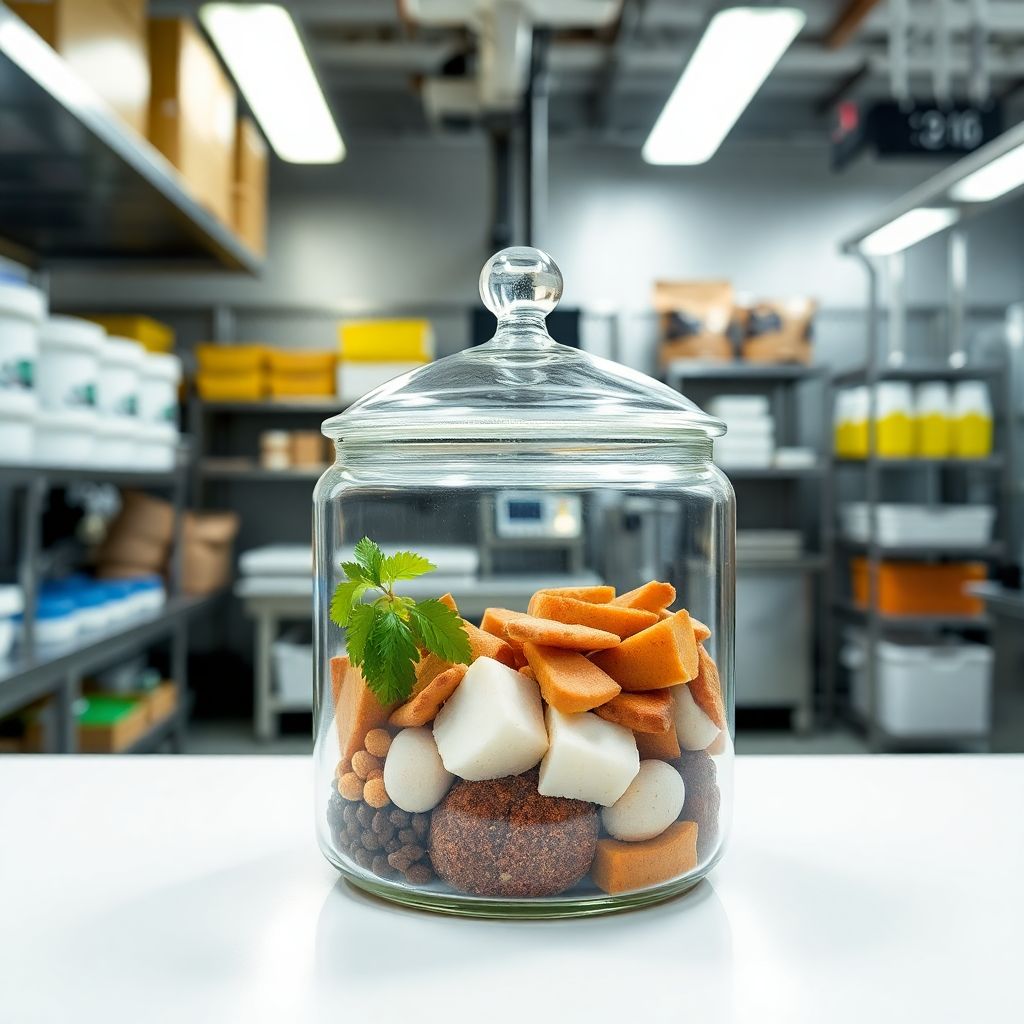 Envases de Vidrio con Tapa